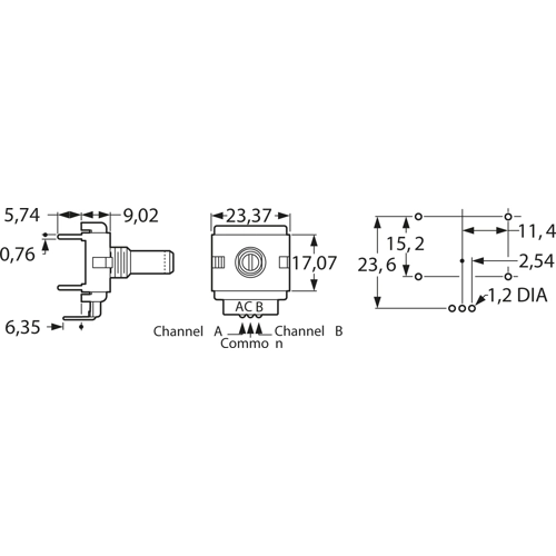 Bourns Electronics GmbH ECW1J-B24-BC0024L series image